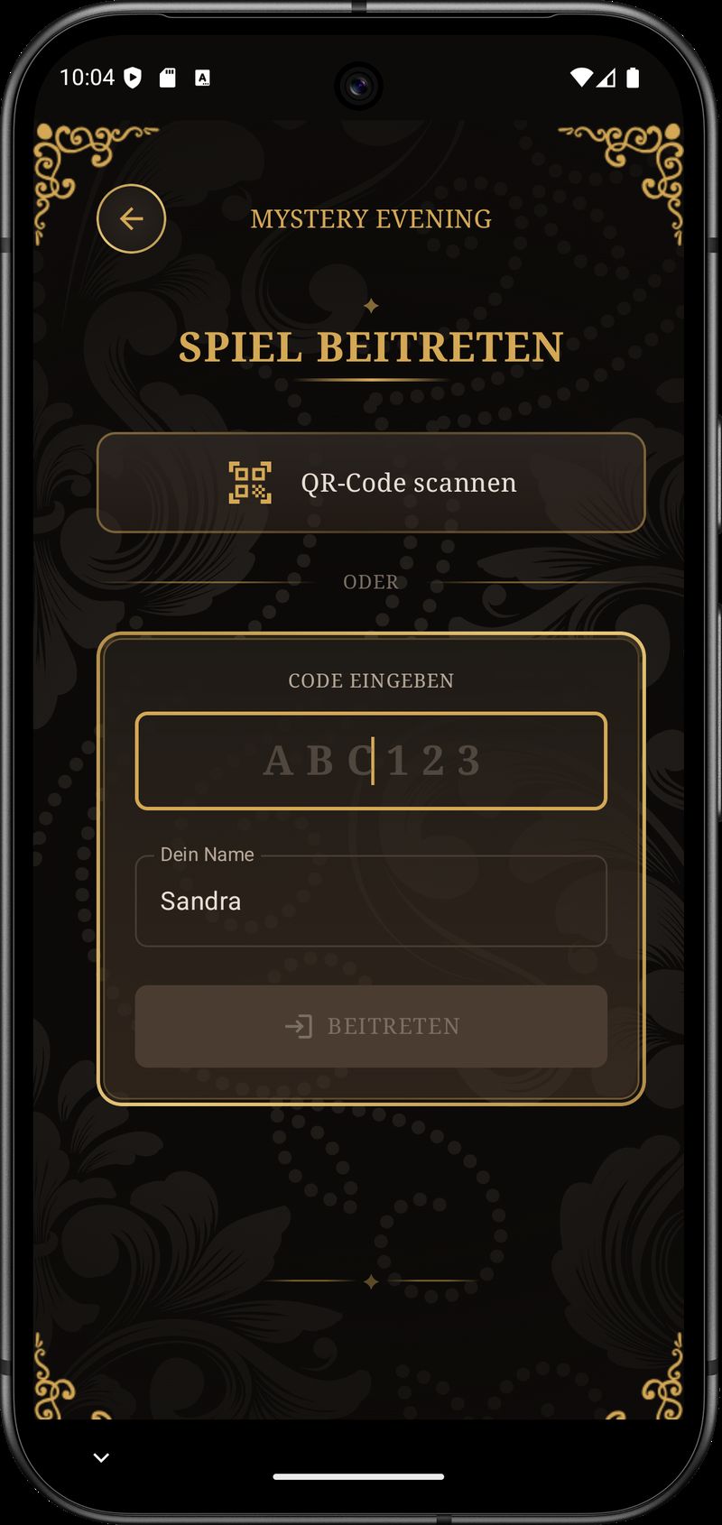 Mystery Evening Rollenübersicht - Detaillierte Charakterinformationen und Geheimnisse